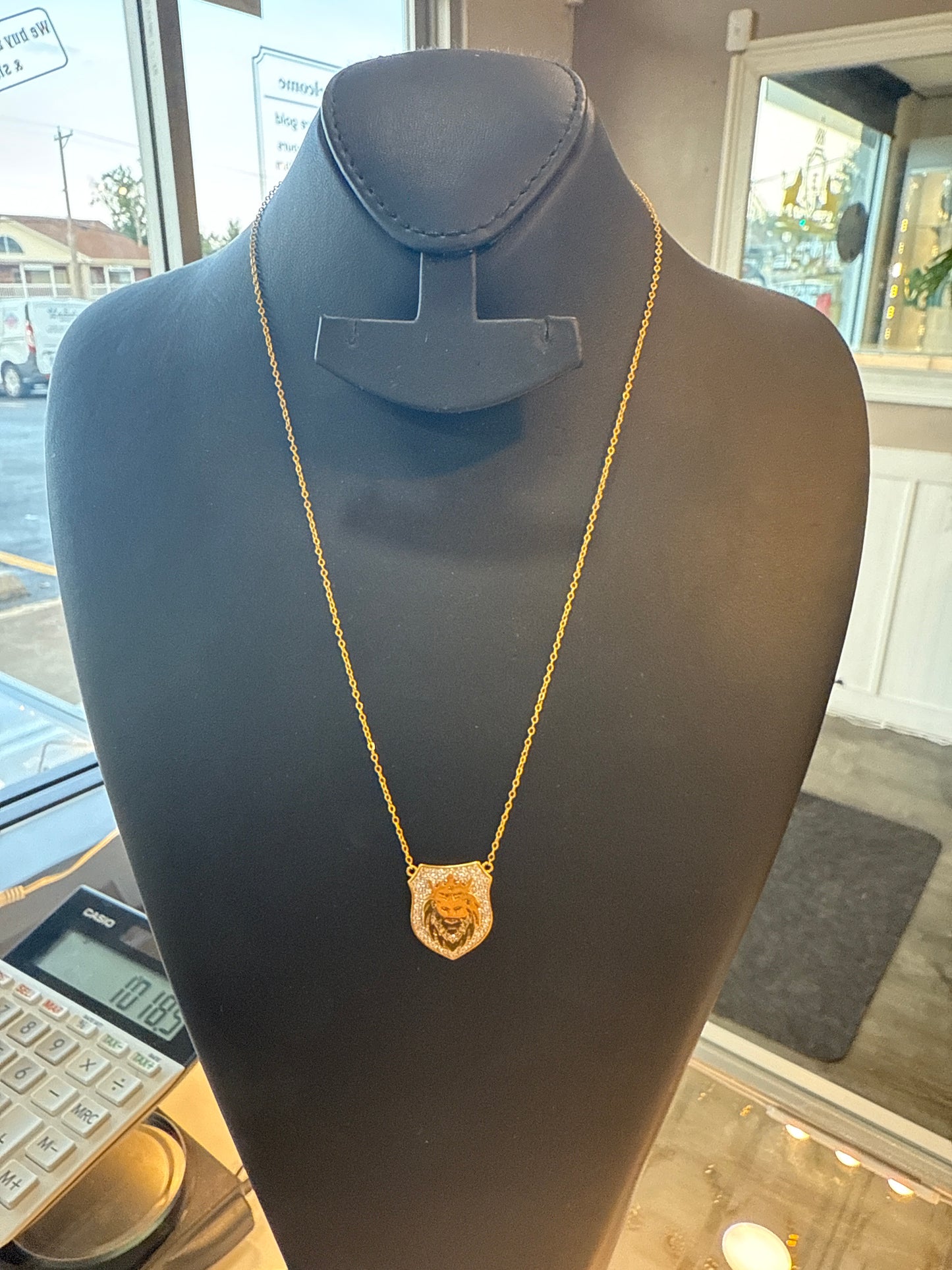 Lion necklace
