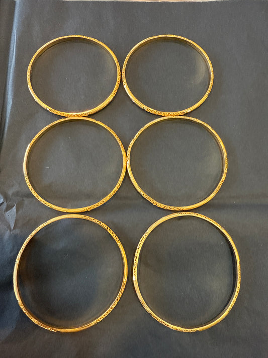 6pc bangle set