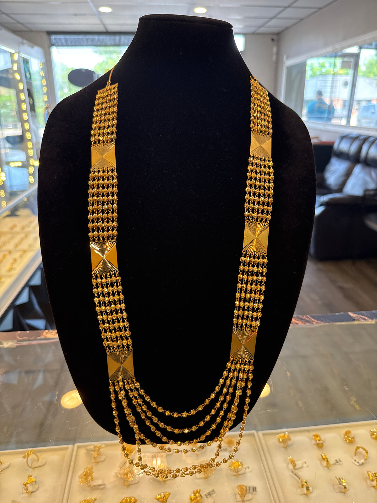 21K necklace