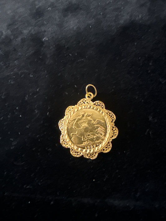Coin pendant