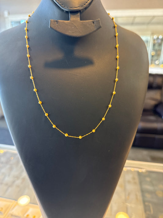 Bead necklace